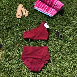 Zaful high waisted 2 piece